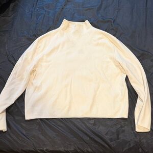 Calvin Klein Cream Turtleneck Sweater